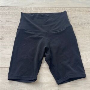Black Women's High-Waisted Lulu Biker Shorts